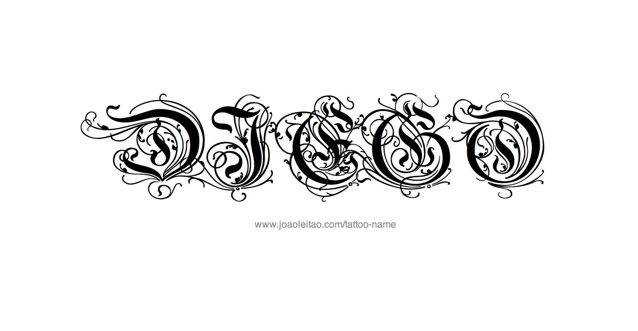 Diego Name Tattoo Designs